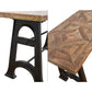 Mango Wood Industrial Console Table