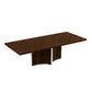 Mahogany Finish Extendable Dining Table